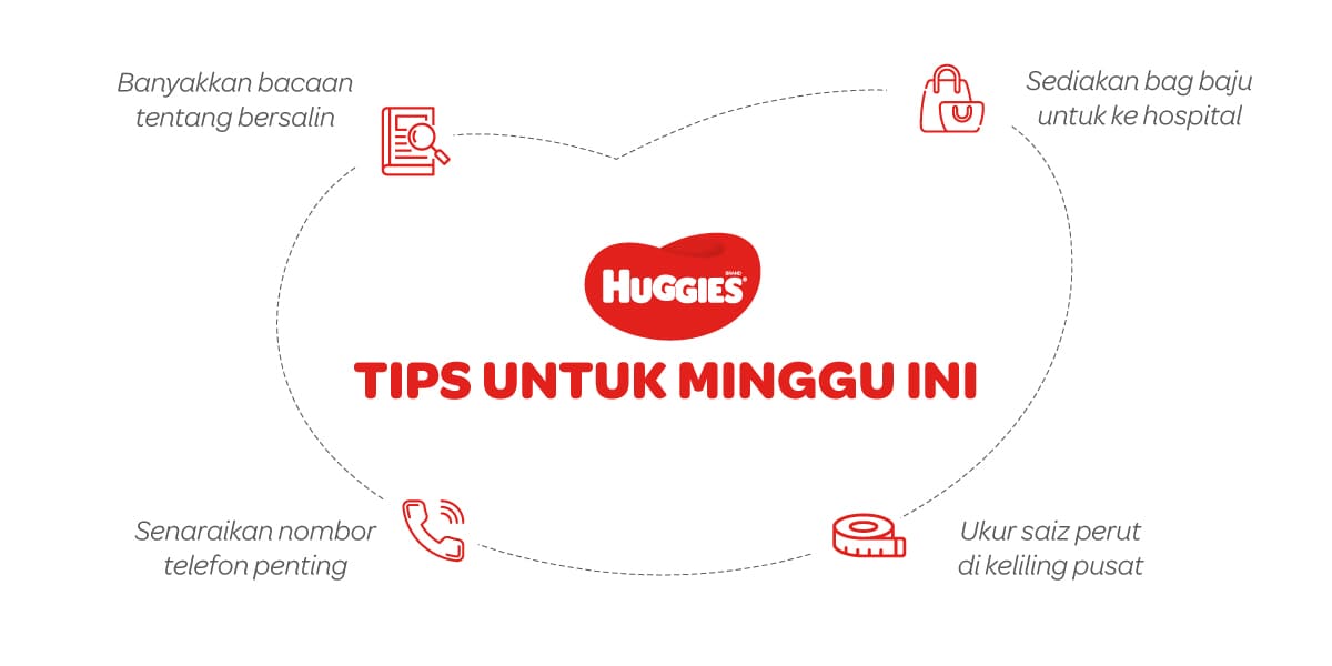 Tips Untuk Mengandung 37 Minggu | Huggies Malaysia